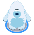 The Yeti Costume in-game.