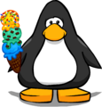 The Ice Cream Cone on a player card.