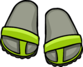 Lime Green Sandals
