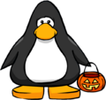 The Pumpkin Basket on a player card.