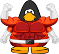 The Stomp Suit on a player card.