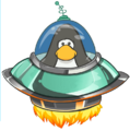 The UFO Costume on a player card.