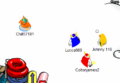 Chill57181 running from Johnny 116 (115), Lucca689 and Coltonjames2