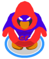 The Hero Hoodie in-game.