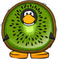 The Kiwi Costume in-game.