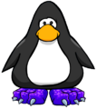 The Purple Dragon Feet on a player card.