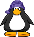 The Purple Toque on a player card.