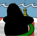 A SWF of Puffle Soaker, note the dark black penguin.