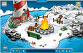 During the Camp Penguin.