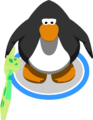 The Stinky Cheese Sword in-game.