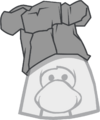 Stone Chef Hat Penguin at Work