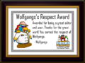 Wolfgangs' Respect Award