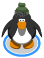 The Snow Day Toque in-game.