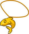 14K Fish Necklace
