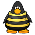 The Bee Costume on a player card.
