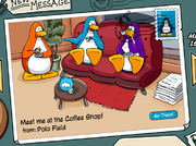 A postcard that Polo Field sent to me during the Moderators Party to celebrate the 8 years of CP