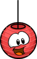 The Laughing Lantern as a red puffle.