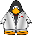 The Delux Tux on a player card.