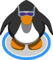 The Indigo Sunglasses in-game.