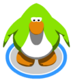 Lime Green in-game.