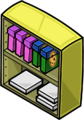 The Puffle Shop Shelf oriented towards left.