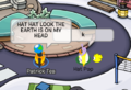 THE EARTH IS ON MY HEAD! You are all on my head!