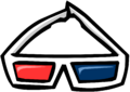 3D Glasses Secret item