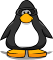 The Black Scuba Mask on a player card.