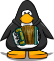 The Accordion on a player card.