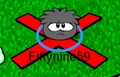 My penguin as a puffle