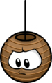 The Grumpy Lantern as a brown puffle.