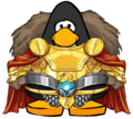 The Odin Armor on a player card.