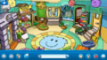 During the Rainbow Puffle Party.