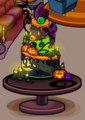 The 6th anniversary cake.