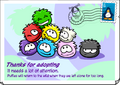 Before the Orange and Brown Puffles