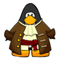 The Captain's Coat on a player card.