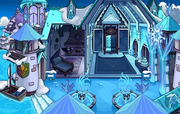 A sneak peek of the frozen Dock.