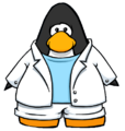 The Glacier Suit on a player card.