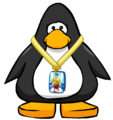 The Penguin Cup VIP Pass on a player card.