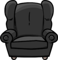 Plush Gray Chair