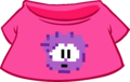 Purple Pixel Puffle Tee
