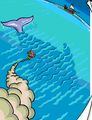 A Whale as seen in Comoica's Jet Pack Adventure.