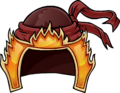 Fiery Helmet