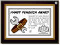 The award.