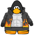 The Stuntman Suit on a player card.