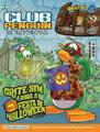 The cover of the issue 15 of the Brazilian Club Penguin Magazine