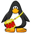 The Marching Band Drum on a player card