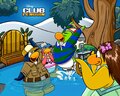 The characters playing at the Adventure Party.