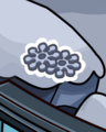 The pin's location.