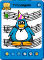 A really old picture of Timpenguin